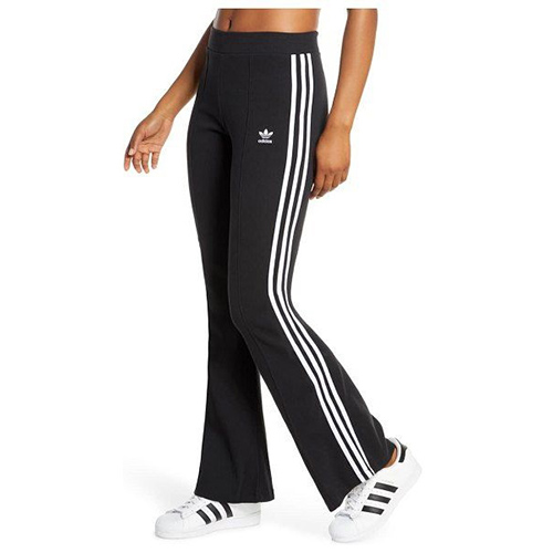 Adidas 3 stripes flare pants